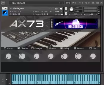 Martinic AX73 Sample Library KONTAKT screenshot