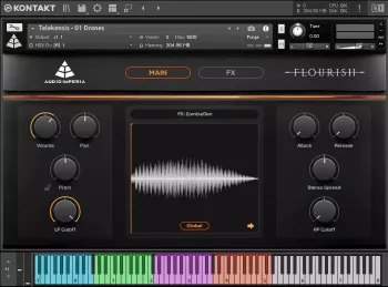 Audio Imperia Flourish Telekinesis KONTAKT screenshot