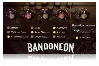 Guareschi The Bandoneon Kontakt screenshot
