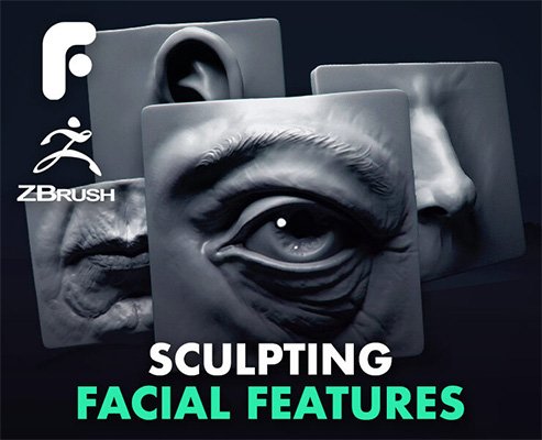 Sculpting the Facial Features in ZBrush