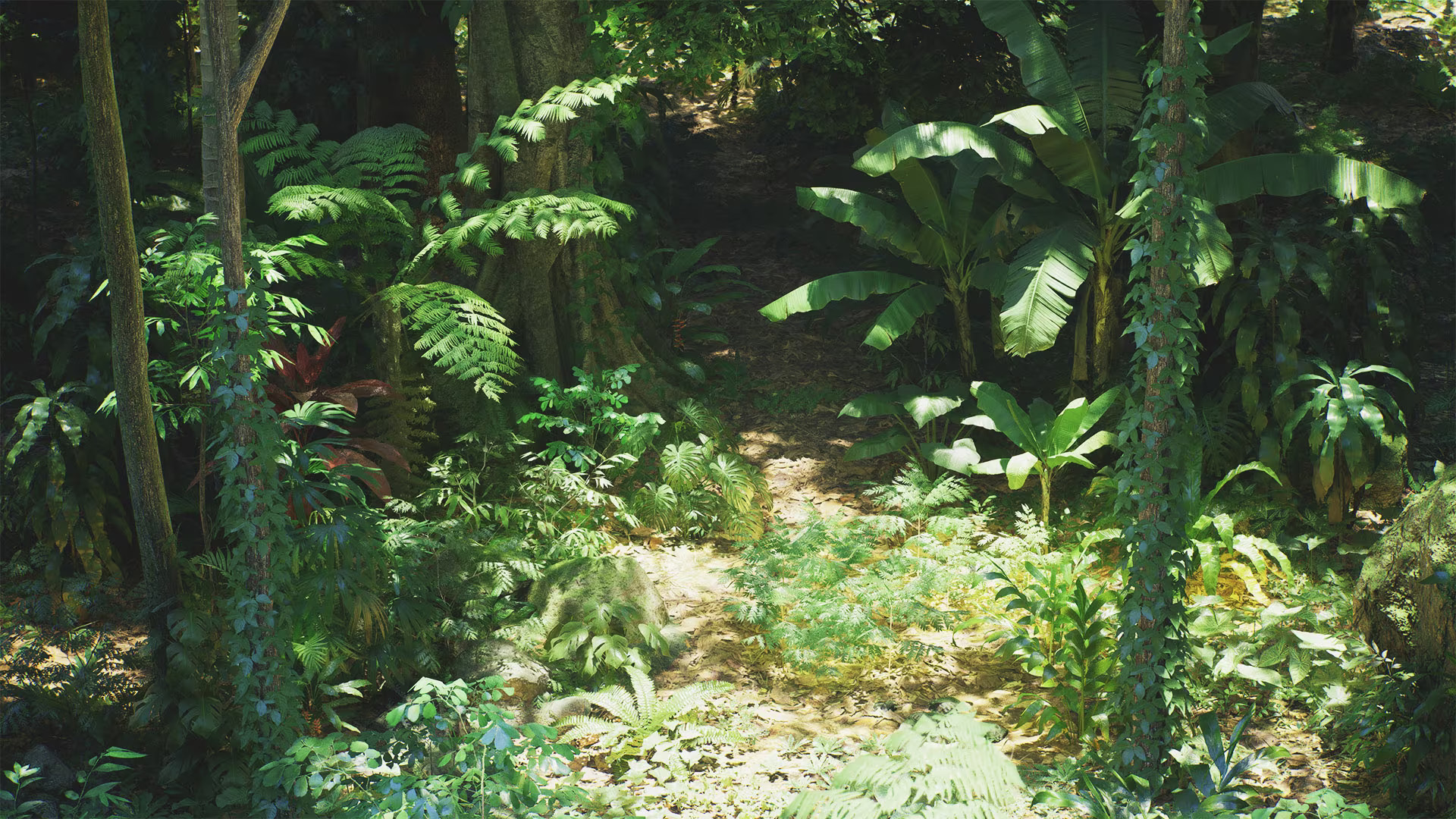 Unreal Engine Marketplace – Rain Forest Pack