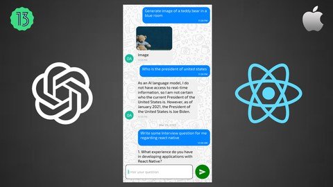 Chatgpt & React Native – Build Android & Ios Chatbots