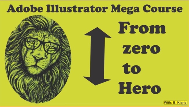 Adobe Illustrator Mega Course-From zero to Hero