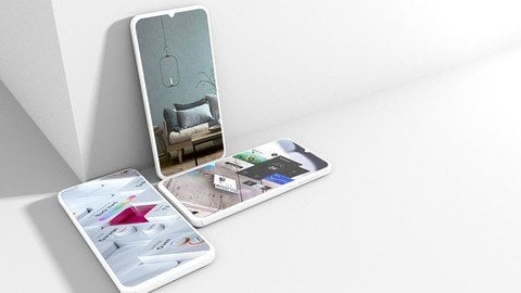 Creating A Custom 3D Ui/Ux Mobile App Mockup Design