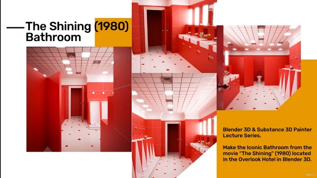 Blender & Substance Painter: Create a Realistic Bathroom A-Z
