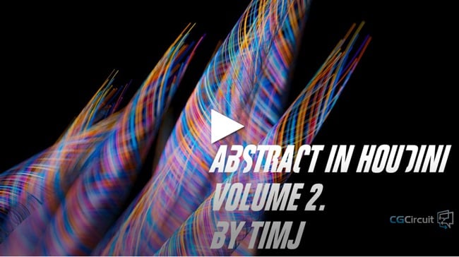 CGCircuit – Abstract in Houdini V1 and V2