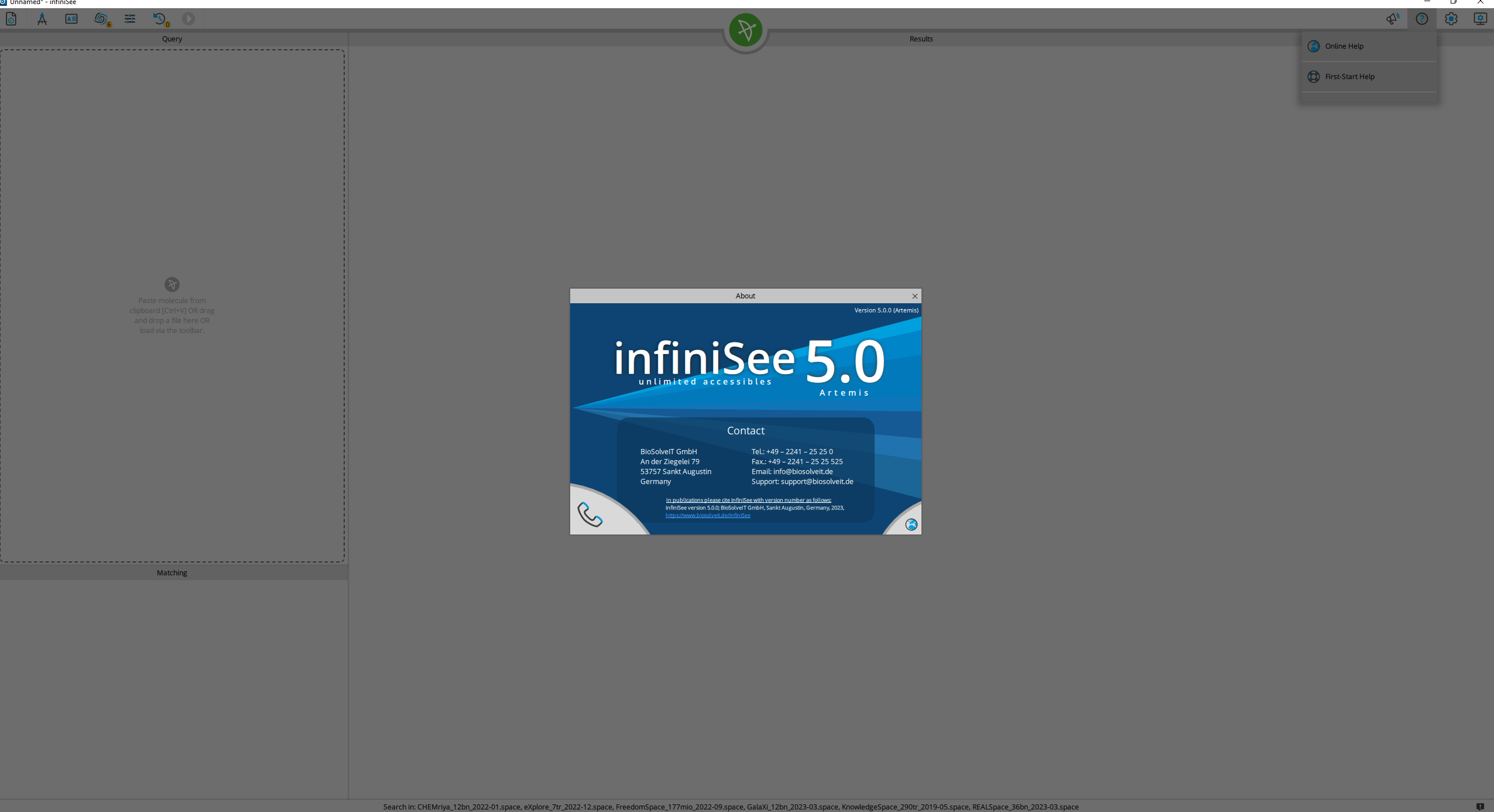 BioSolvetIT infiniSee 5.0.0 (x64)