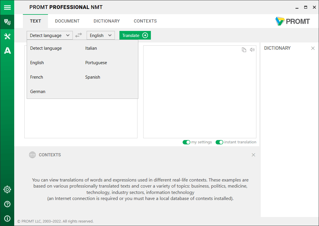 Promt Professional NMT 23.0.44 Multilingual