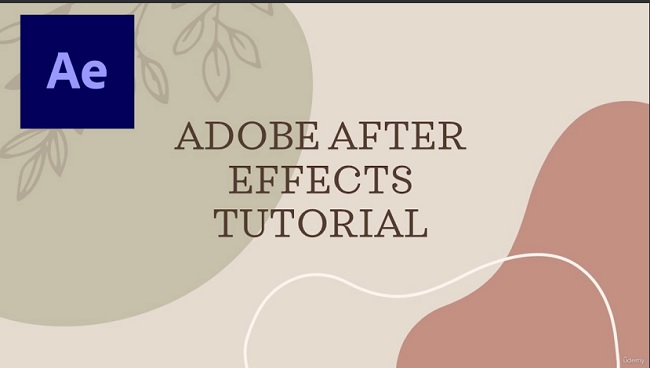 Learn Adobe After Effect with Motion Graphics and Animation