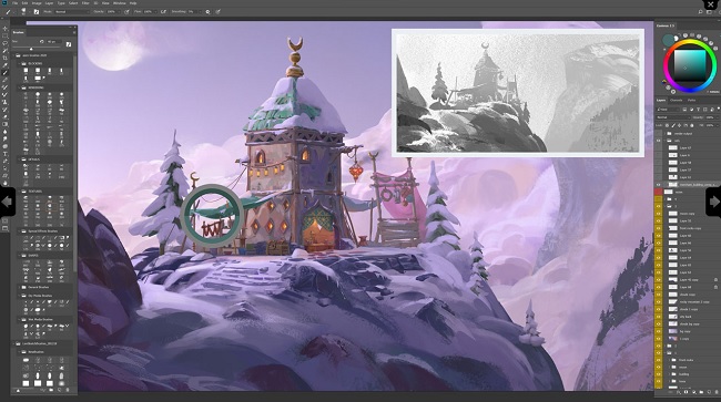 The Gnomon Workshop – Creating Environment Concept Art for Games – Asim A. Steckel