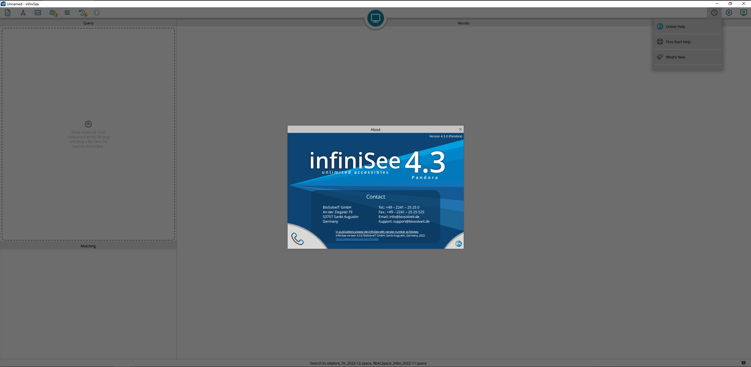 BioSolvetIT infiniSee 4.3.0 (x64)