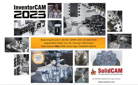 InventorCAM 2023 SP2 for Autodesk Inventor 2018-2024 x64 Multilingual