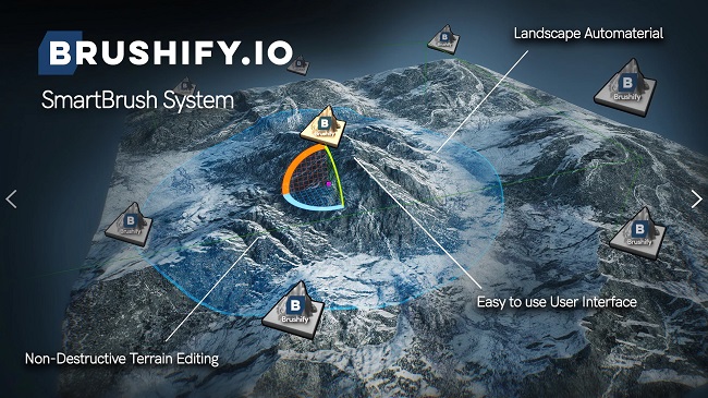 Unreal Engine Marketplace – Brushify – Smart Brush System