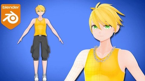 Blender Anime Character Modeling Course