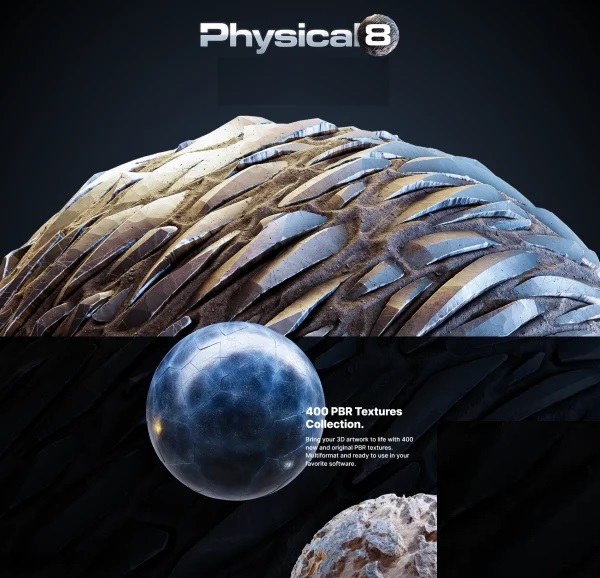 CGAxis – Physical 8 – XXL PBR Textures Collection