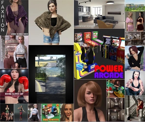 Daz 3D, Poser Bundle 1 April 2023