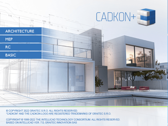 Graitec Cadkon+ 2023.1 x64 Multilingual