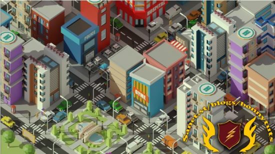 Simple City Ismotric Course Blender 3d