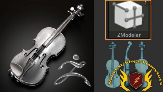 ZBrush for Jewelry Designers: Sculpting a Printable Violin