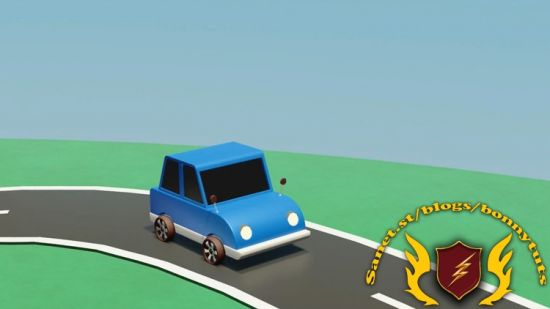 Car 3D animation
