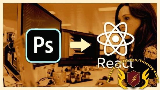 Create Websites with REACT, Bootstrap5, ANIME JS, SWIPER JS