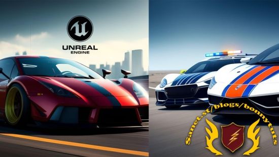 Unreal Ultimate Vehicle, Drivable Racing & Chasing Mechanics