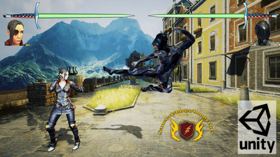 Make a fighting game in Unity