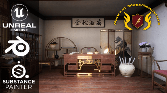 Creating a Traditional Chinese Room Environment in UE5