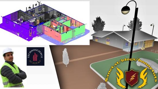 Scan to BIM, Scan to Digital Twin (From Start to End)