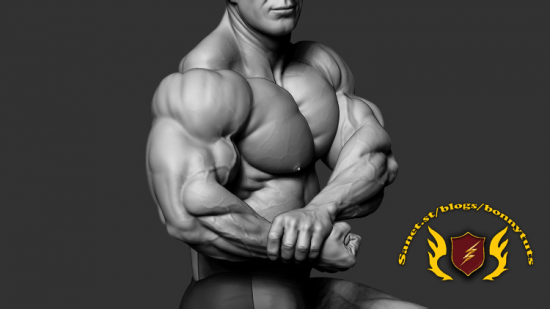 Advance Zbrush Bodybuilder Anatomy Tutorial