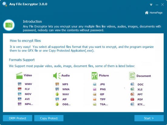 GiliSoft Any File Encryptor 3.1
