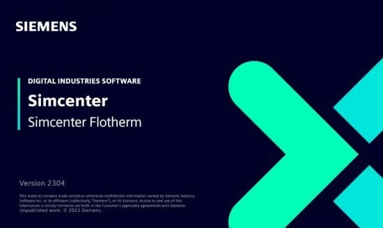Siemens Simcenter FloTHERM 2304 x64