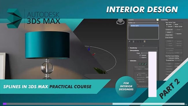 Splines in 3dsmax