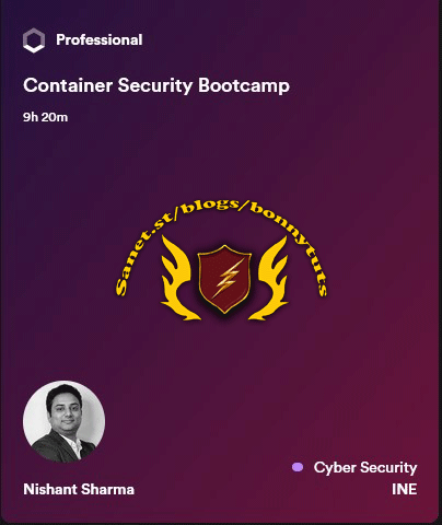 INE - Container Security Bootcamp