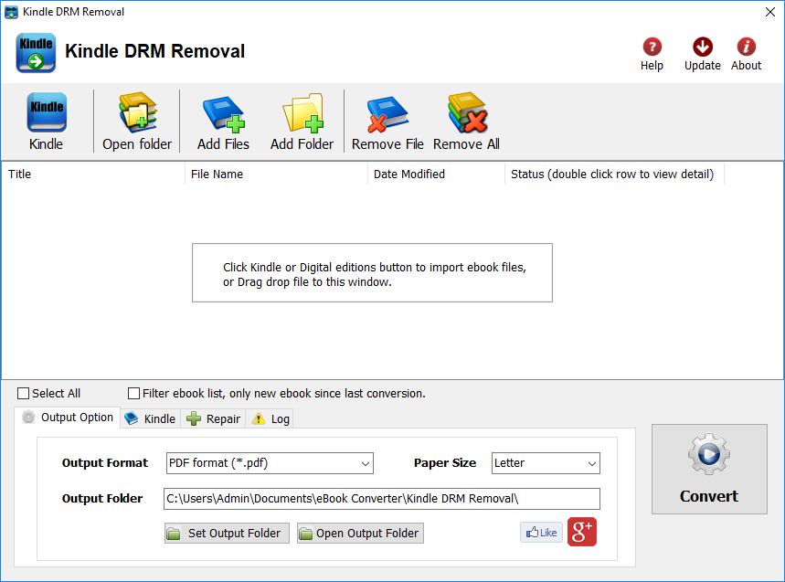 Kindle DRM Removal 4.19.626.385