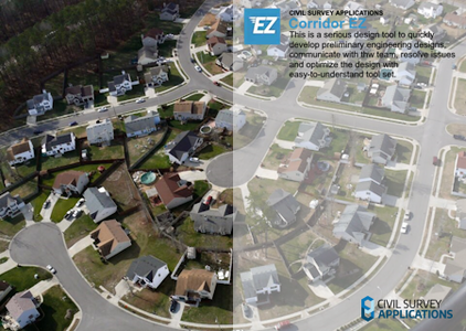 Civil Survey Applications Corridor EZ 24.201 for Autodesk Civil 3D