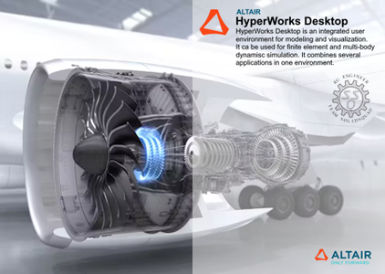 Altair HyperWorks Desktop with Solvers 2023.1