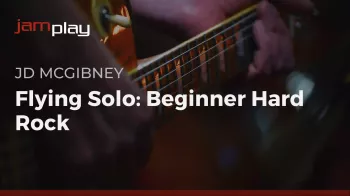 Truefire JD McGibney’s Flying Solo Beginner Hard Rock Tutorial
