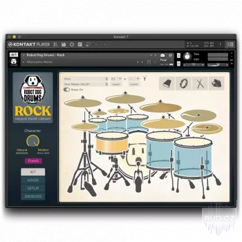 Robot Dog Drums Rock v1.0.0 KONTAKT-FANTASTiC screenshot