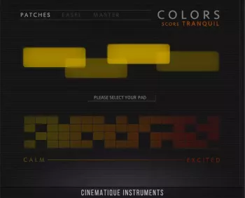 Cinematique Instruments Colors Tranquil for HALion screenshot