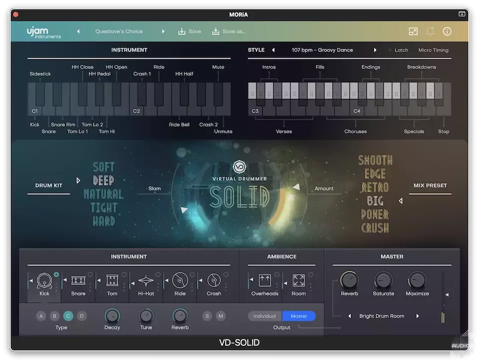 UJAM Virtual Drummer Solid v2.4.1