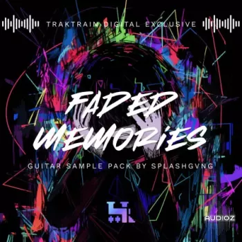 TrakTrain Faded Memories Guitar Sample Pack by SPLASHGVNG WAV-FANTASTiC screenshot