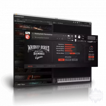 Embertone Honkytonk Harmonica KONTAKT screenshot