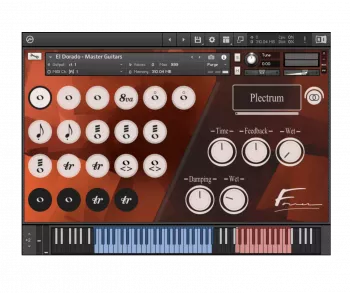 David Forner El Dorado Master Guitars KONTAKT-ohsie screenshot