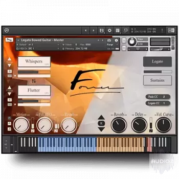 David Forner El Dorado Legato Bowed Guitar KONTAKT-ohsie screenshot