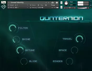 Rigid Audio Quaternion for Kontakt screenshot