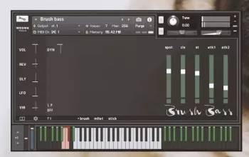 Wrongtools Brush Bass KONTAKT-ohsie screenshot