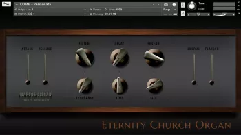Marcos Ciscar Eternity Church Organ v2.0 KONTAKT screenshot