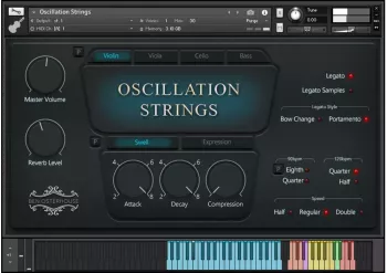 Ben Osterhouse Oscillation Strings v1.1 KONTAKT screenshot