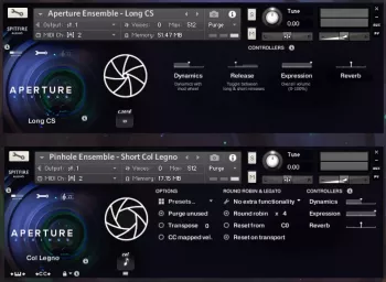 Spitfire Audio Aperture Strings KONTAKT screenshot
